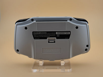 Custom Game Boy Advance with IPS backlit screen and DMG shell back by Circuit Rebel