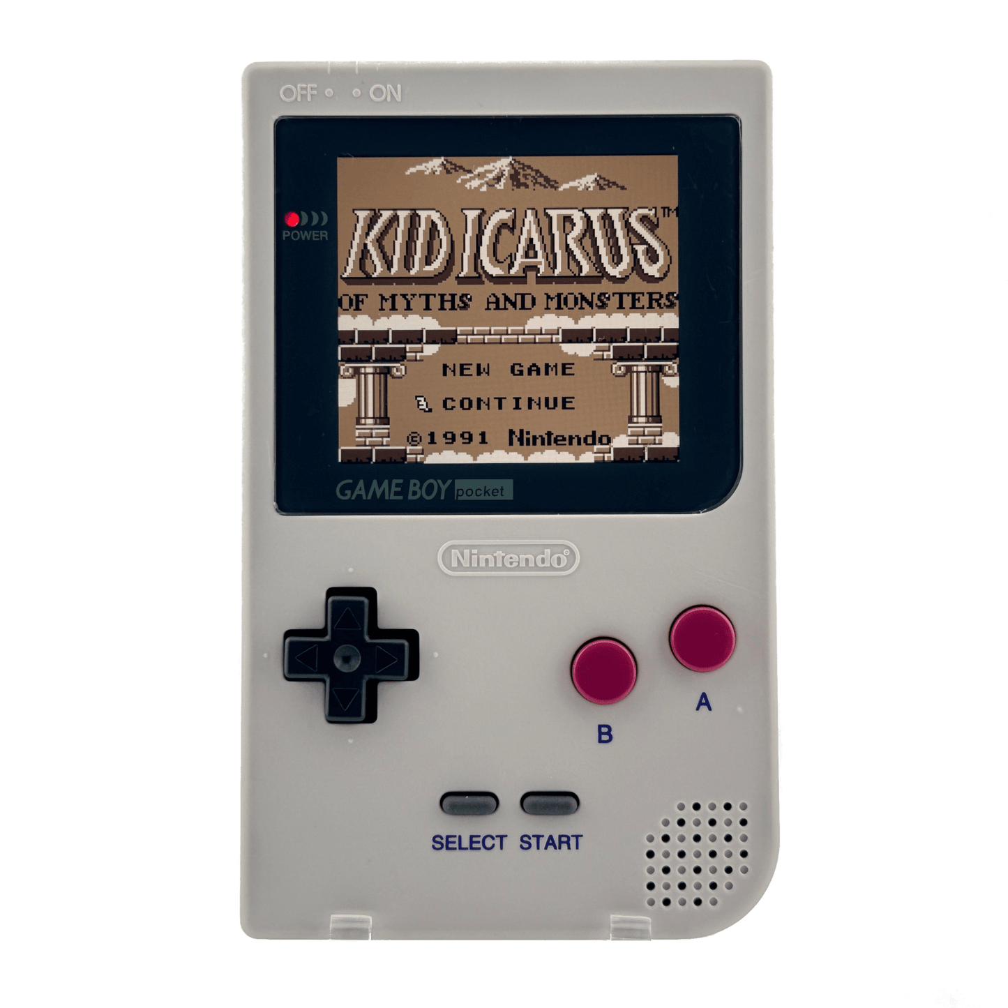 Custom Game Boy Pocket with IPS backlit screen and DMG shell by Circuit Rebel