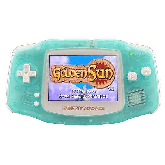 Custom Game Boy Advance with IPS backlit screen and Mint shell by Circuit Rebel