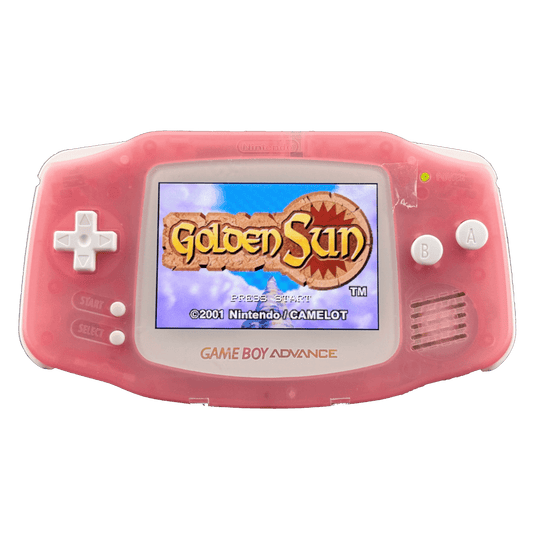 Custom Game Boy Advance with IPS backlit screen and Pink shell by Circuit Rebel